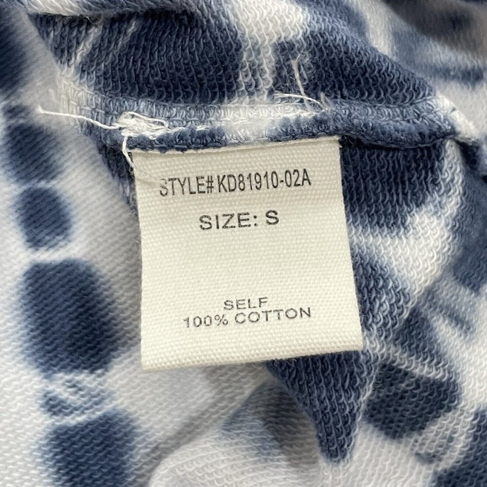 Altard State Dress Womens Small Blue Tie Dye Sweatshirt Tunic Relaxed Fit NWT‎ - Picture 7 of 12